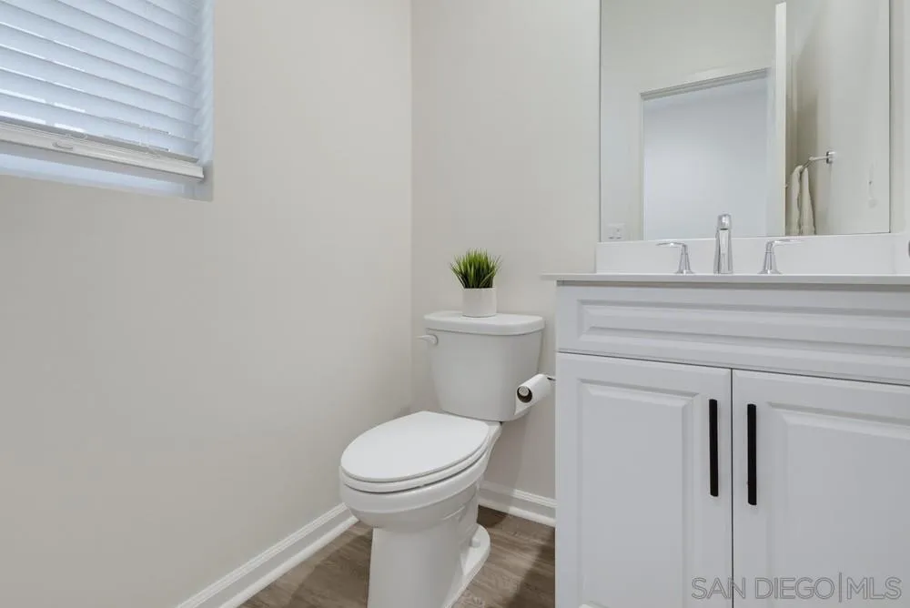 1013 Crestline Road San Marcos, CA 92069 - Photo 19 of 58 Entry level hallway half bathroom