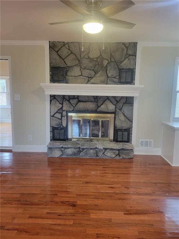 3370 Westbrook Road Suwanee, GA 30024 - Photo 38 of 43 a view of a room with wooden floor and cabinets
