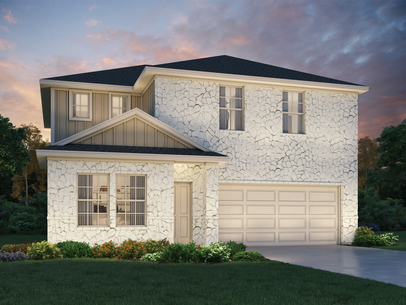 759 Sue Peaks Loop Dripping Springs, TX 78620 - Photo 1 of 10 Photo is not of the actual home, but is an inspirational photo of builder’s model home and may depict options, furnishings, and/or decorator features that are not included
