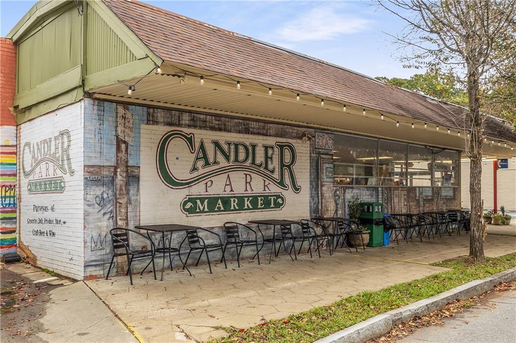 280 Sutherland Place Northeast Atlanta, GA 30307 - Photo 54 of 66 a view of a building with a sign board