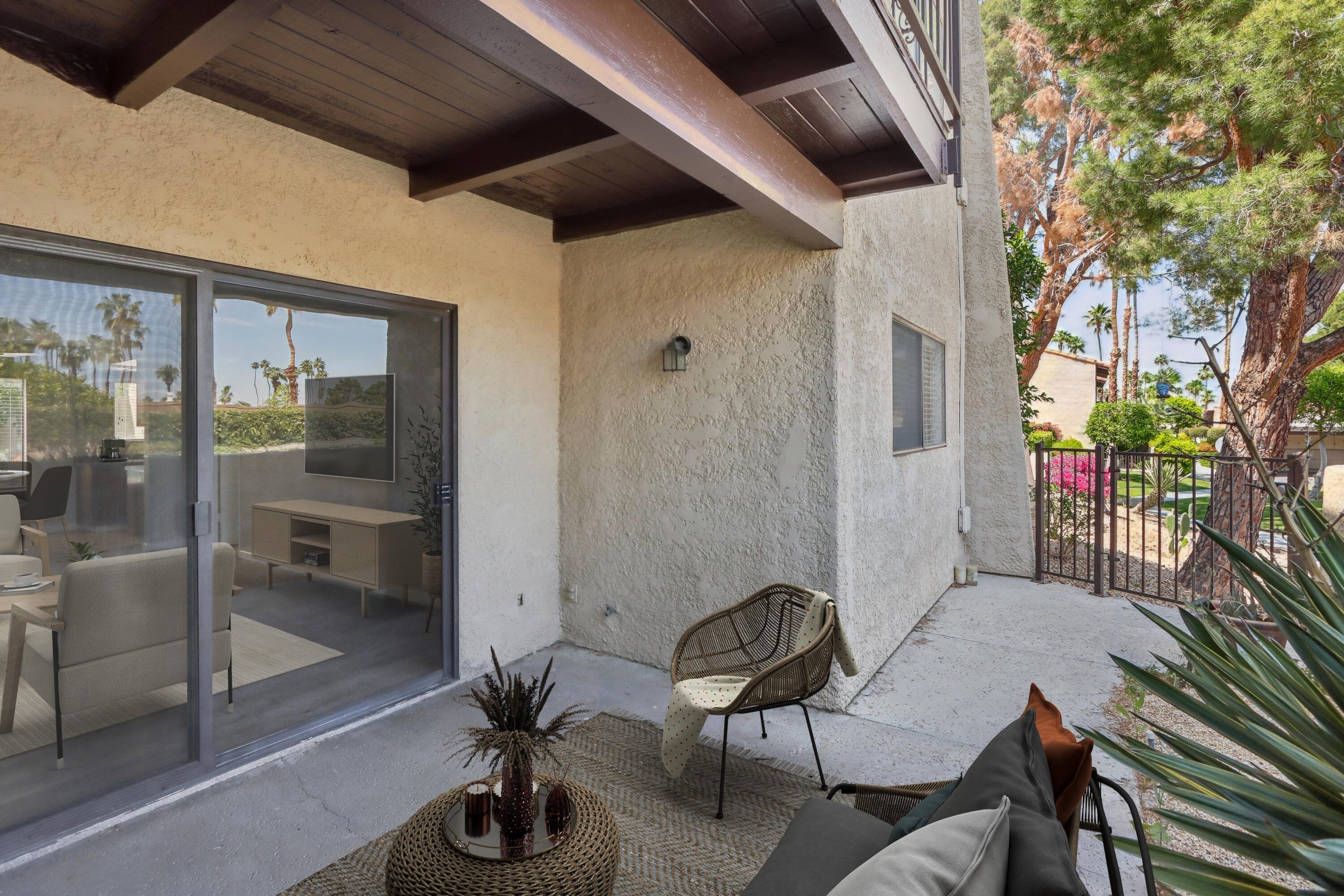 340 East San Jose Road, Unit 99 Palm Springs, CA 92264 - Photo 20 of 26 a outdoor space with furniture