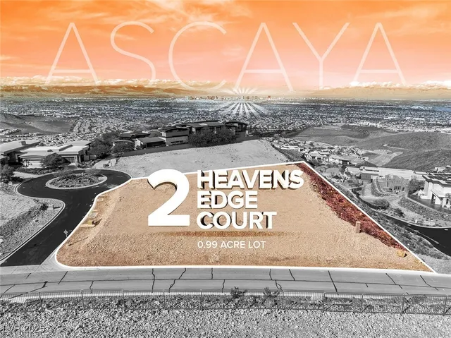 $2,250,000 | 2 Heavens Edge Court, Henderson, NV 89012