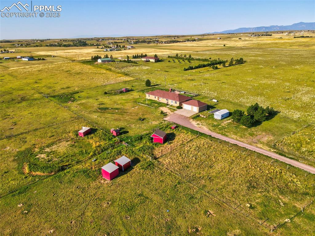 3805 Curtis Road Peyton, CO 80831 - Photo 9 of 48 a view of an ocean and a city