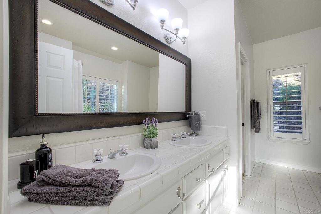 31220 Aquaduct Road Bonsall, CA 92003 - Photo 18 of 36 a bathroom with a sink and a mirror