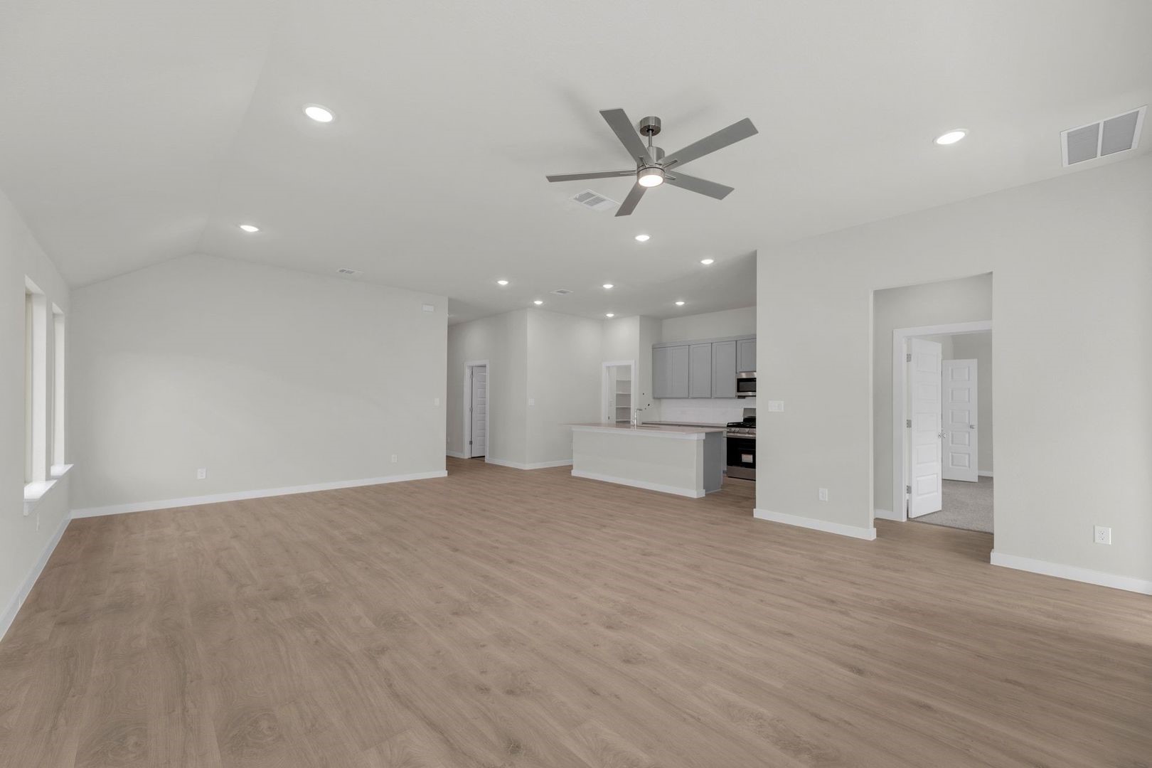 31104 Rena Coast Drive Huffman, TX 77336 - Photo 6 of 35 Living and Dining Area in the Pecos home plan by Trophy Signature Homes – REPRESENTATIVE P