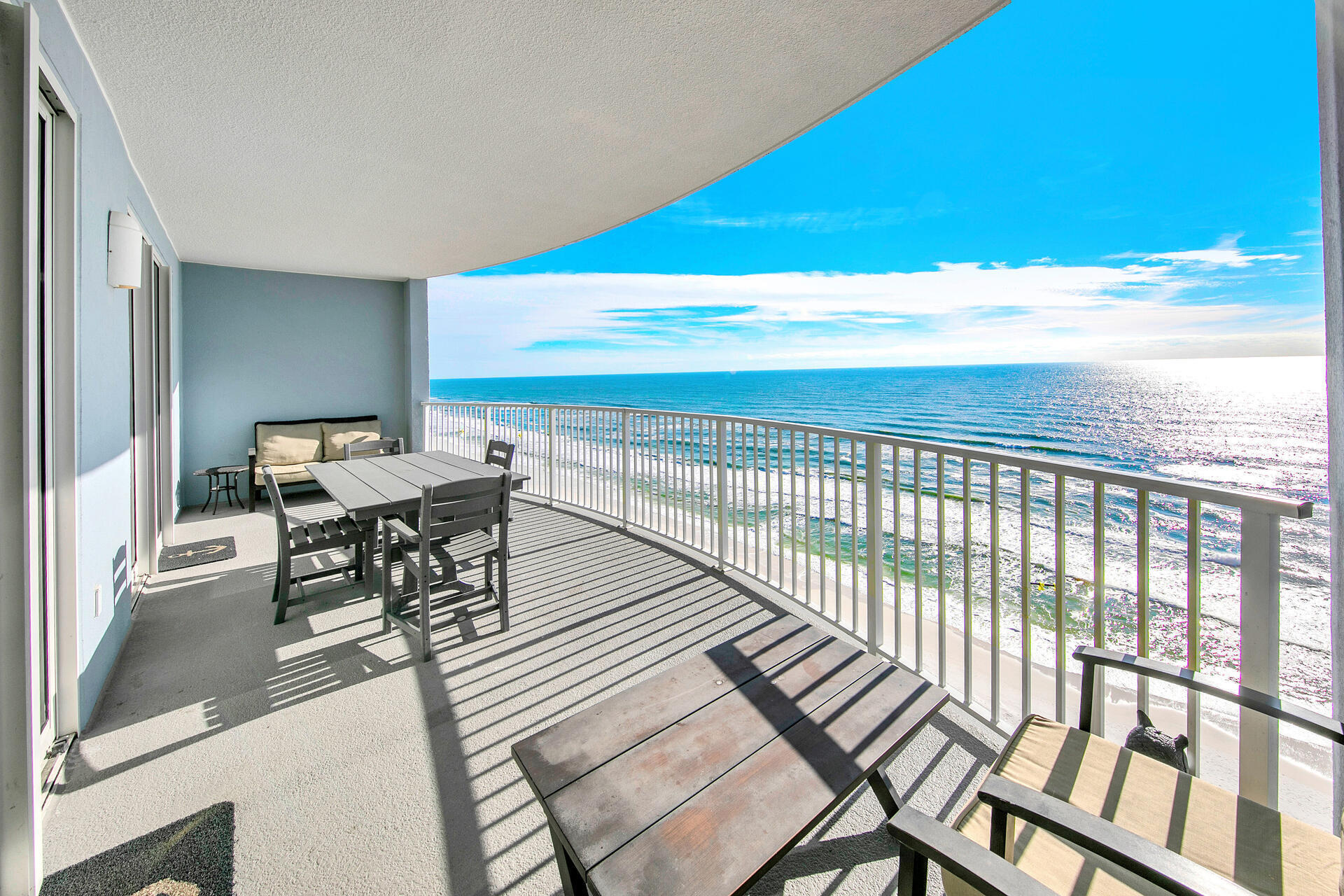 10519 Front Beach Road, Unit 1802B Panama City Beach, FL 32408 - Photo 19 of 32 Balcony