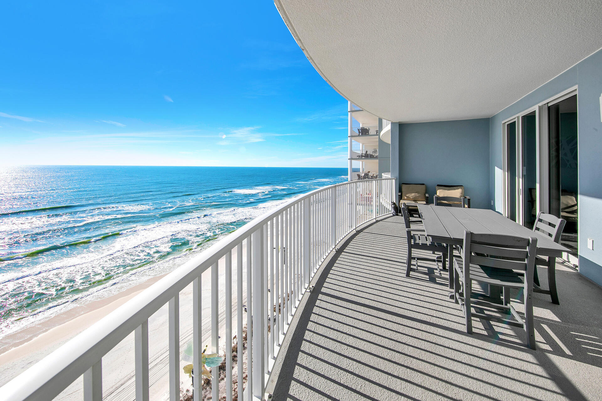 10519 Front Beach Road, Unit 1802B Panama City Beach, FL 32408 - Photo 20 of 32 Balcony