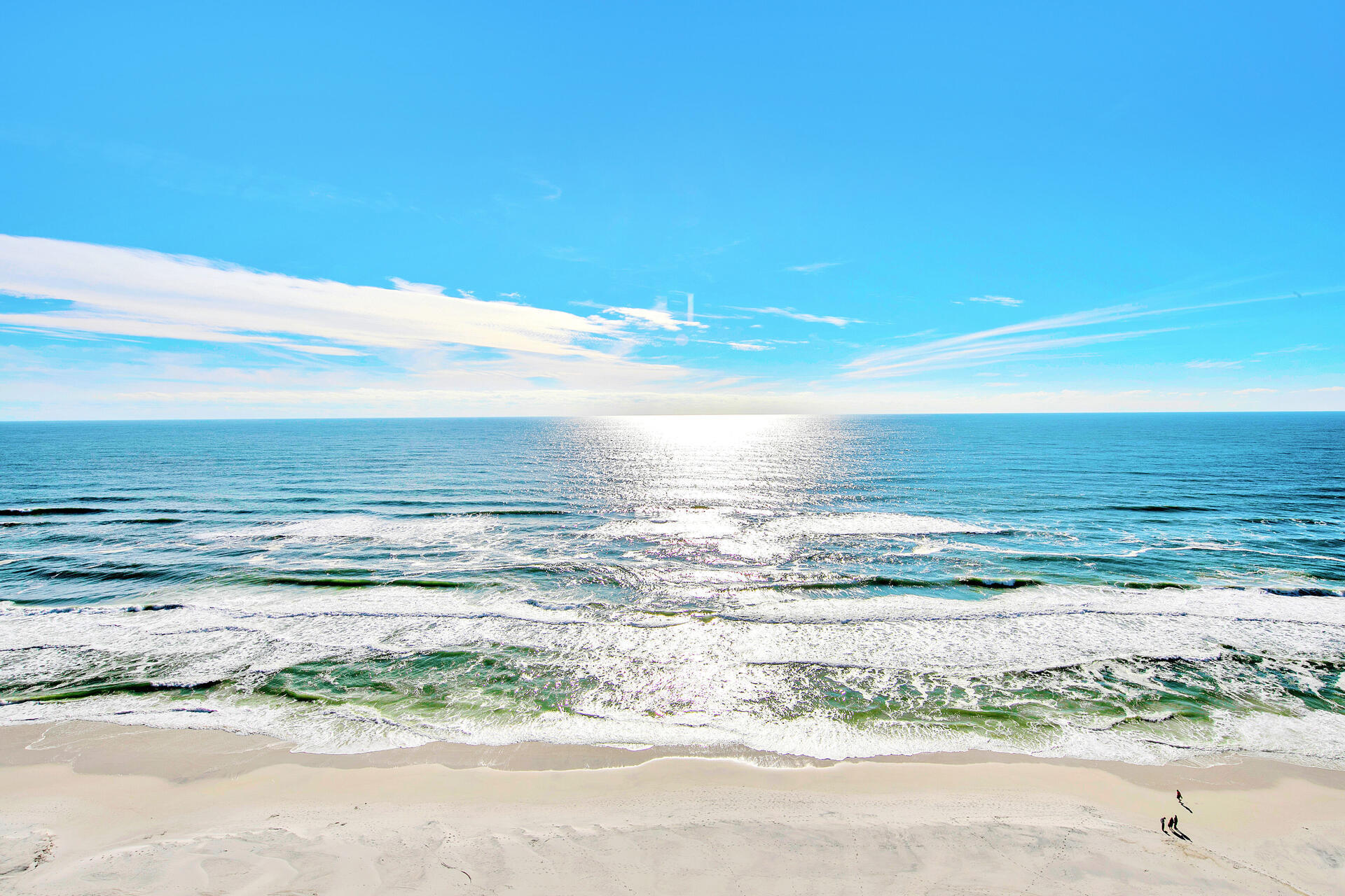 10519 Front Beach Road, Unit 1802B Panama City Beach, FL 32408 - Photo 21 of 32 Beach view from balcony