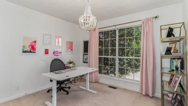 a view of a room with baby toys