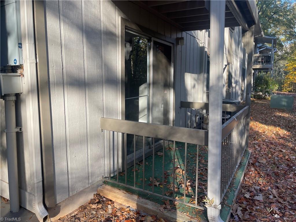 2270 Sunderland Road, Unit 12A Winston-Salem, NC 27103 - Photo 29 of 38 VIEW FROM OUTSIDE OF DECK