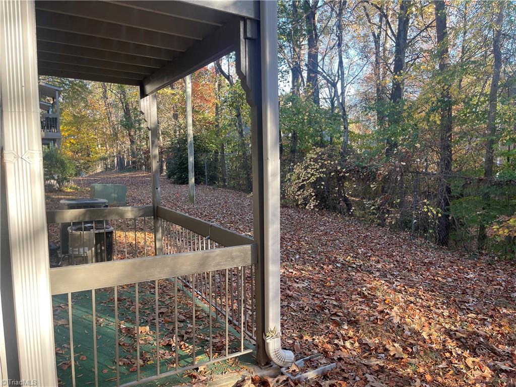 2270 Sunderland Road, Unit 12A Winston-Salem, NC 27103 - Photo 8 of 38 REAR DECK VIEW