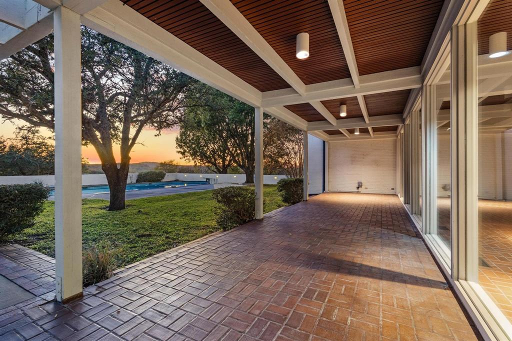 3906 Highland Drive Denison, TX 75020 - Photo 37 of 40 a view of porch with a yard