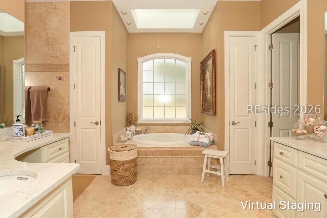102 Cutter Circle Bluffton, SC 29909 - Photo 13 of 80 Virtually Staged Vanities Primary Bath