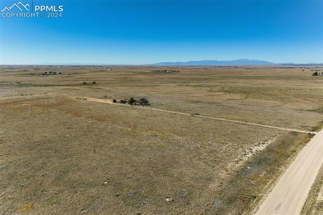22309 Murphy Road Peyton, CO 80831 - Photo 10 of 16 Bird's eye view featuring a rural view and a mountain view