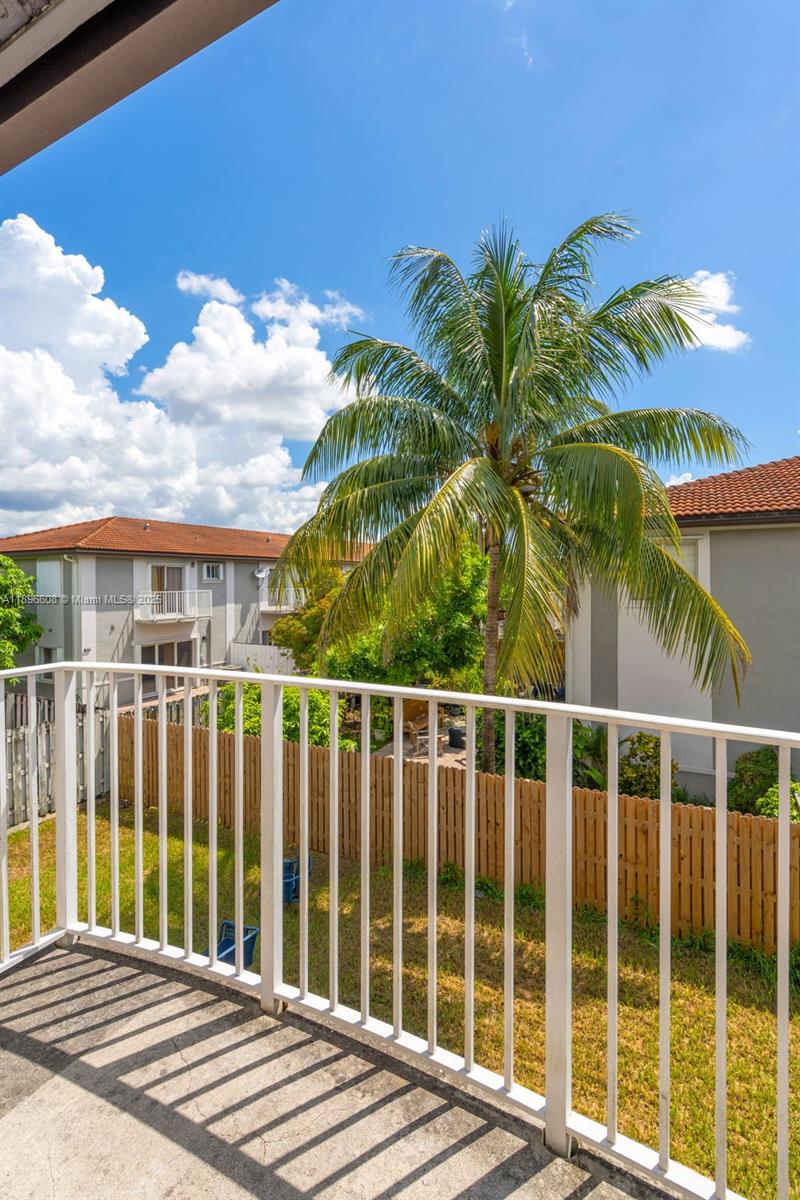 2883 Southwest 129th Terrace, Unit 2883 Miramar, FL 33027 - Photo 15 of 18 a view of a balcony