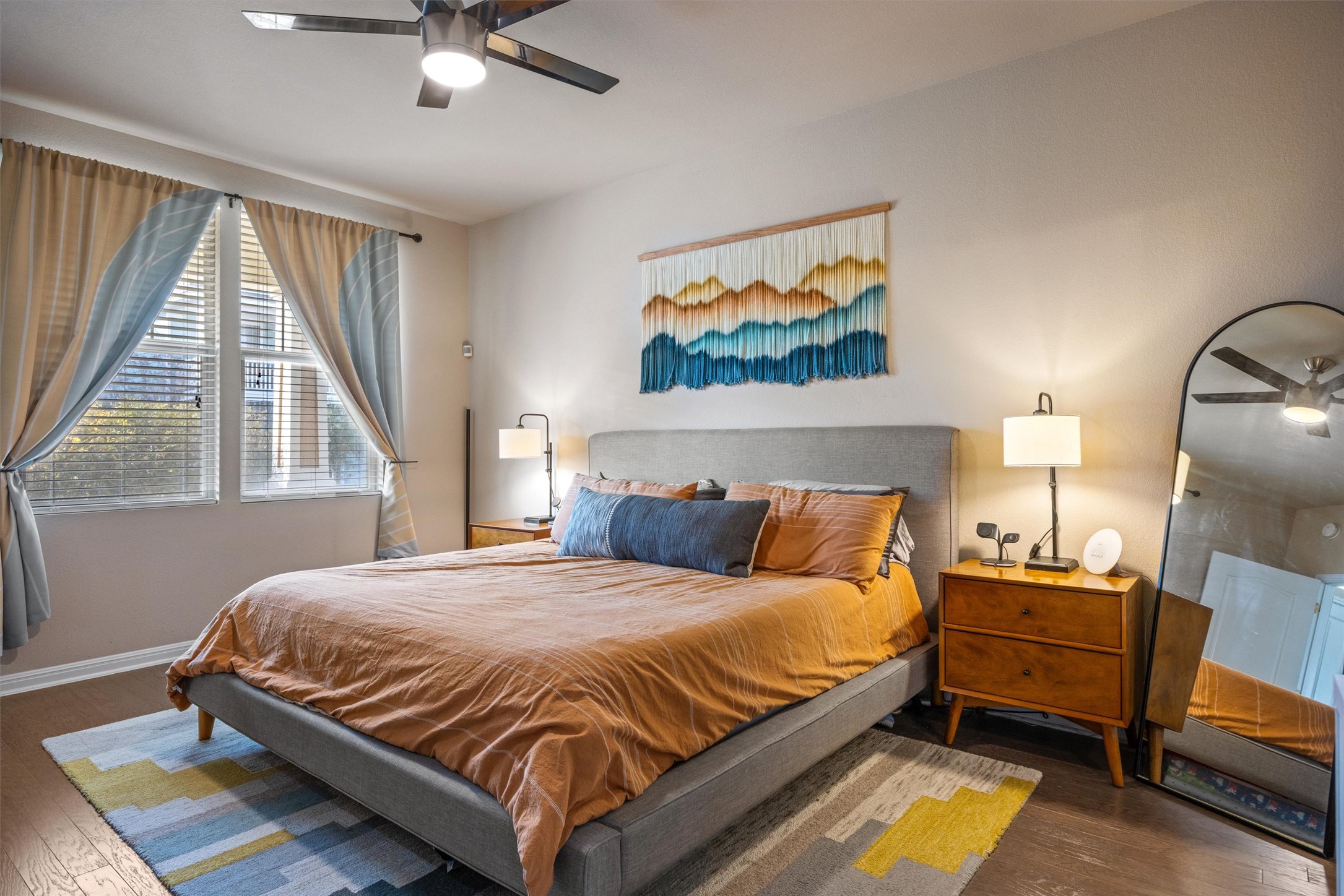 1117 Nevarez Kyle, TX 78640 - Photo 25 of 32 a bedroom with a bed next to a window