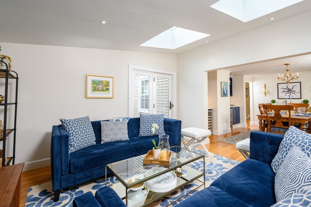 21 Rice Road Hingham, MA 02043 - Photo 12 of 40 a living room with furniture and wooden floor