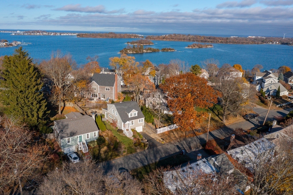 21 Rice Road Hingham, MA 02043 - Photo 36 of 40 a view of a city with ocean view