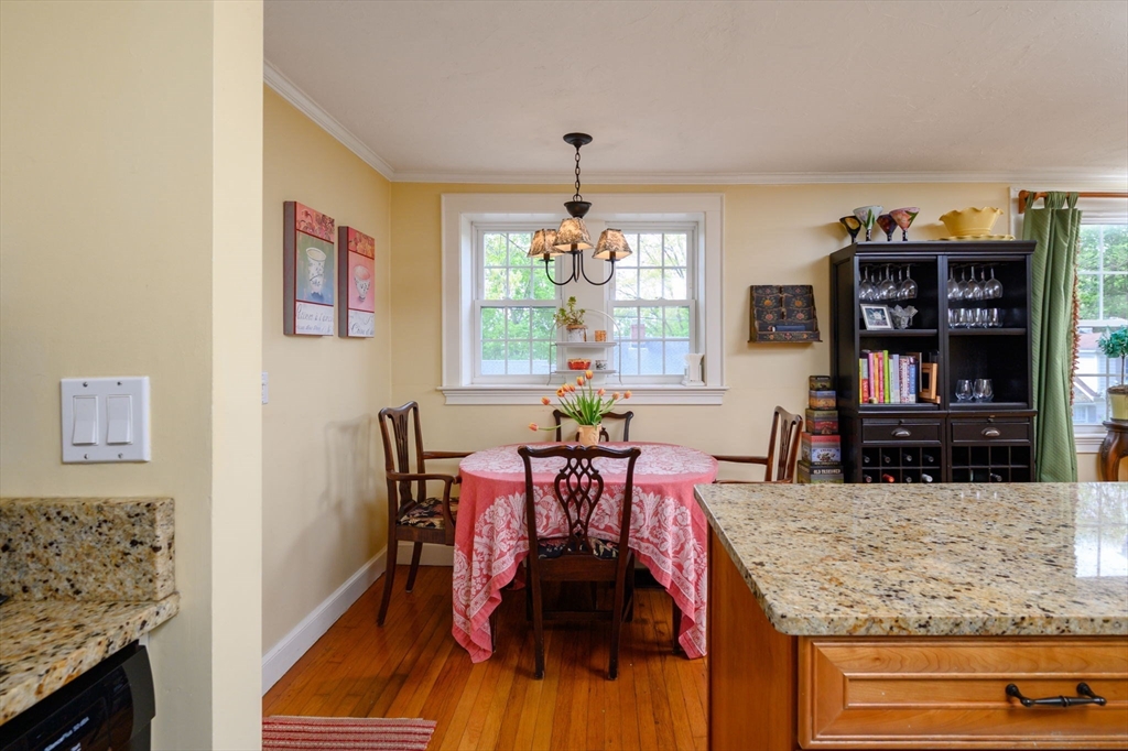 21 Rice Road Hingham, MA 02043 - Photo 7 of 40 a view of a dining room with furniture