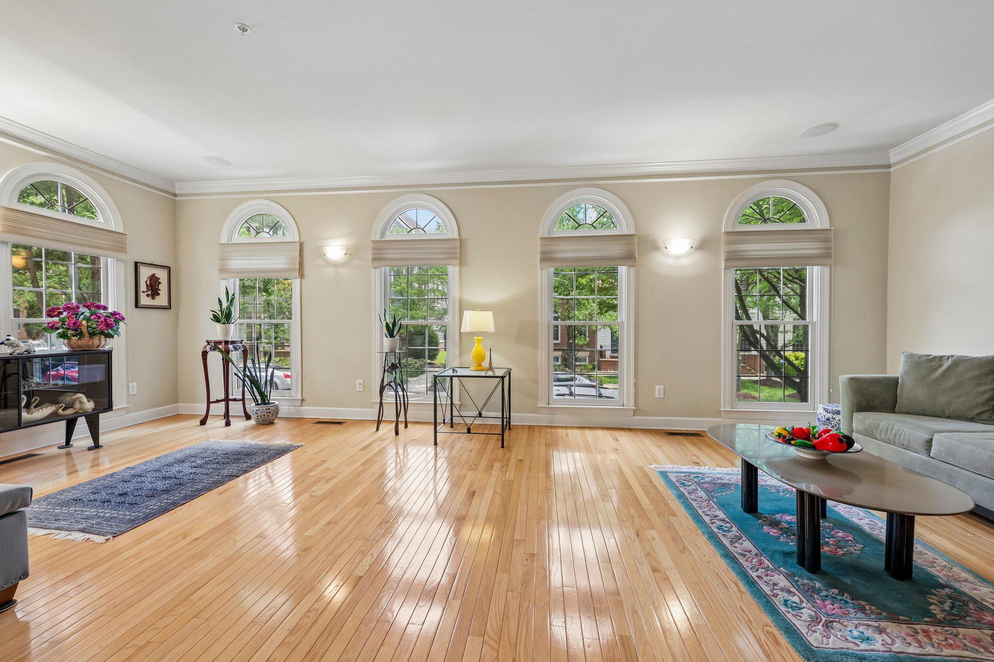 331 Alfandre Street Gaithersburg, MD 20878 - Photo 7 of 38 Bright and airy living room.