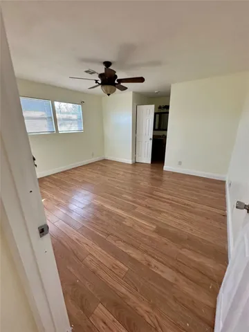 wooden floor in an empty room