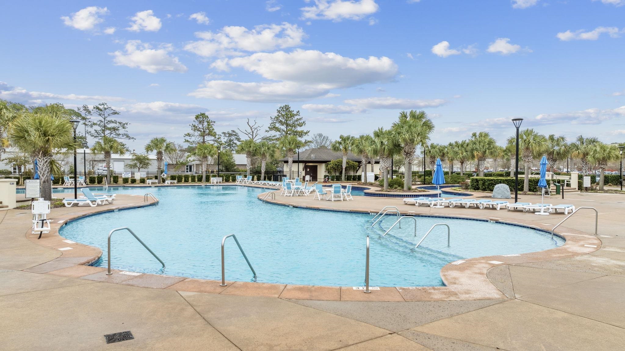 1704 Edgewood Drive Myrtle Beach, SC 29577 - Photo 35 of 40 Community pool with a patio