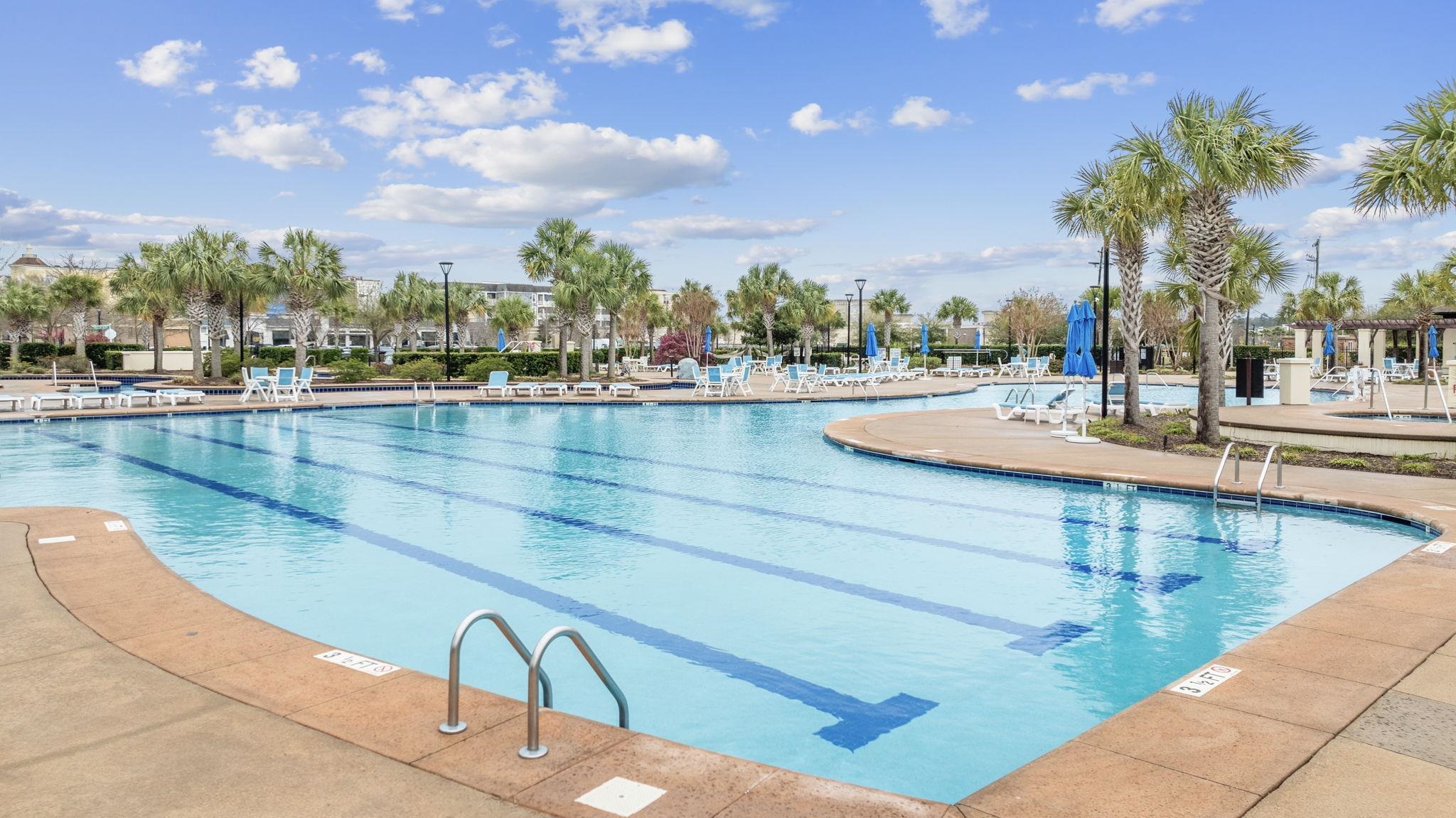 1704 Edgewood Drive Myrtle Beach, SC 29577 - Photo 36 of 40 Community pool with a patio area