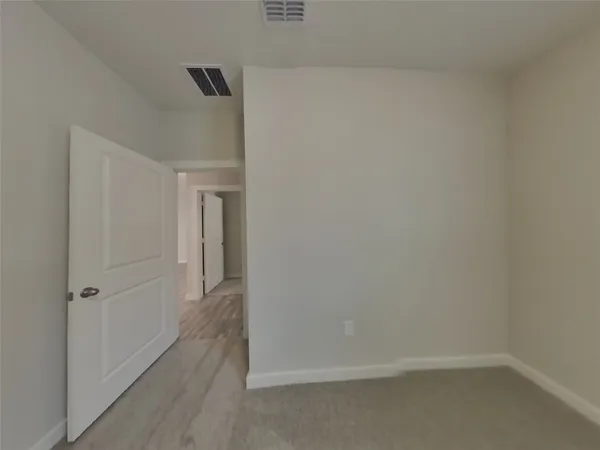 a close view of closet
