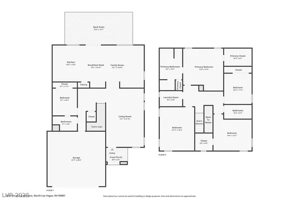 $499,900 | 3228 Visionary Bay Avenue, North Las Vegas, NV 89081