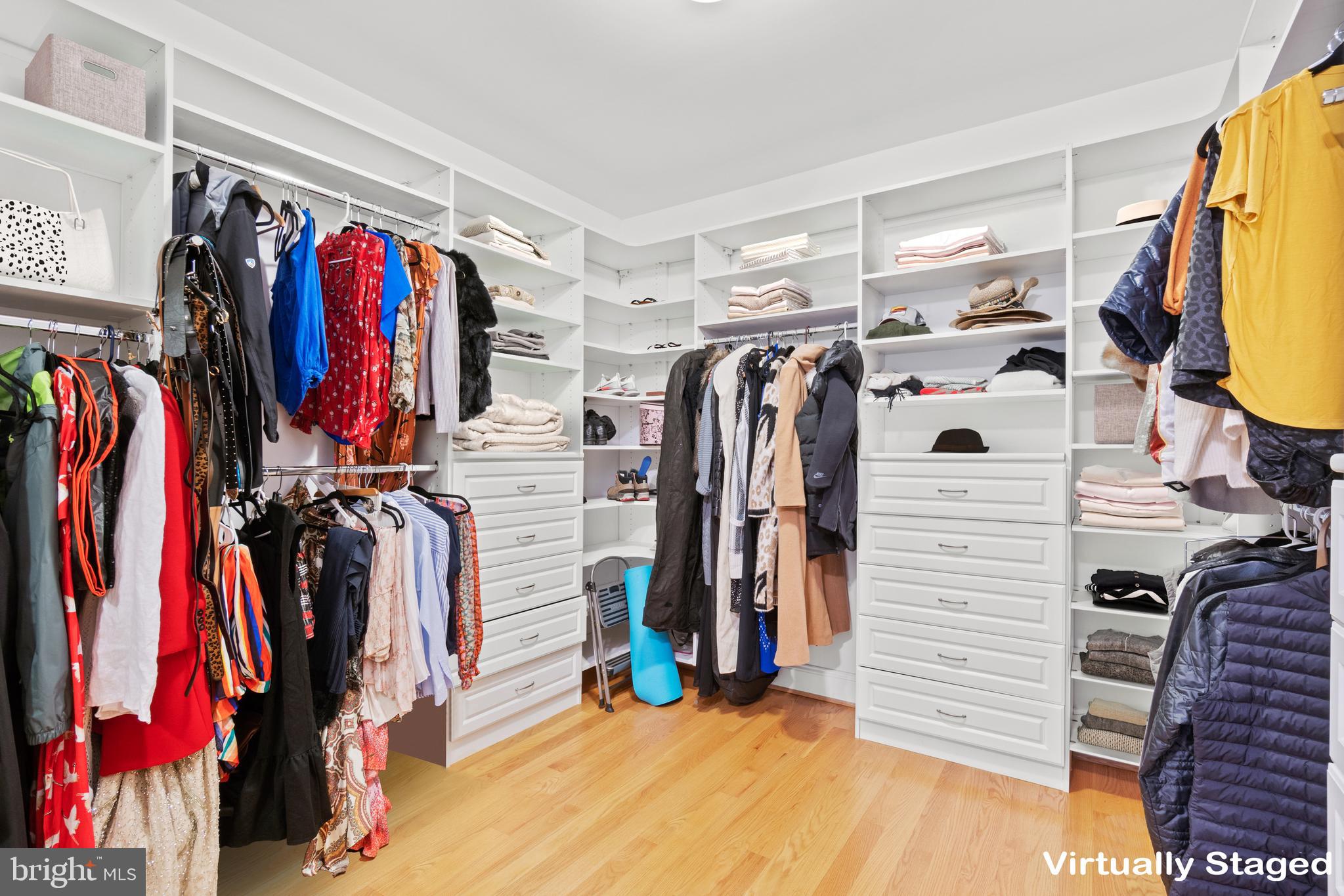 1458 Waggaman Circle McLean, VA 22101 - Photo 26 of 69 Owners Closet One w/ custom built-ins