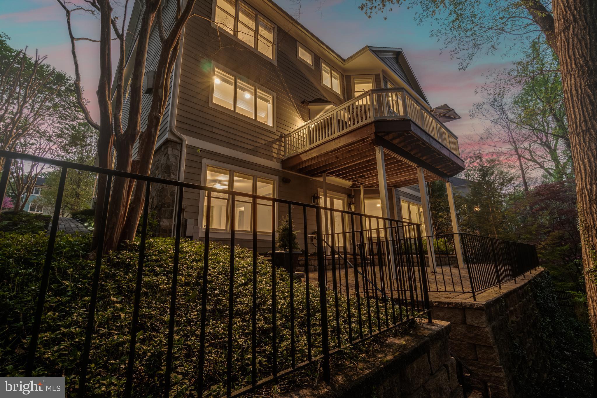 1458 Waggaman Circle McLean, VA 22101 - Photo 49 of 69 Twilight View - Back of Property