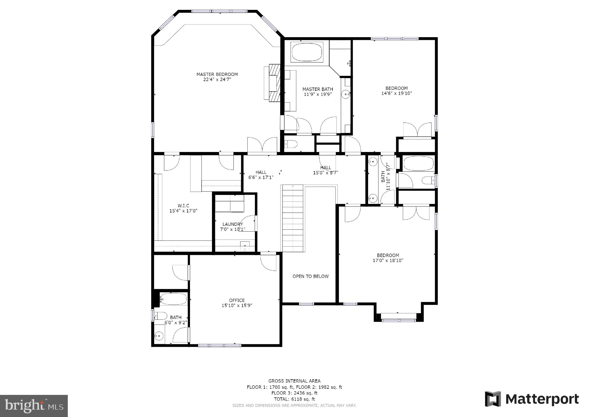 1458 Waggaman Circle McLean, VA 22101 - Photo 56 of 69 Upper Level - Floor Plan