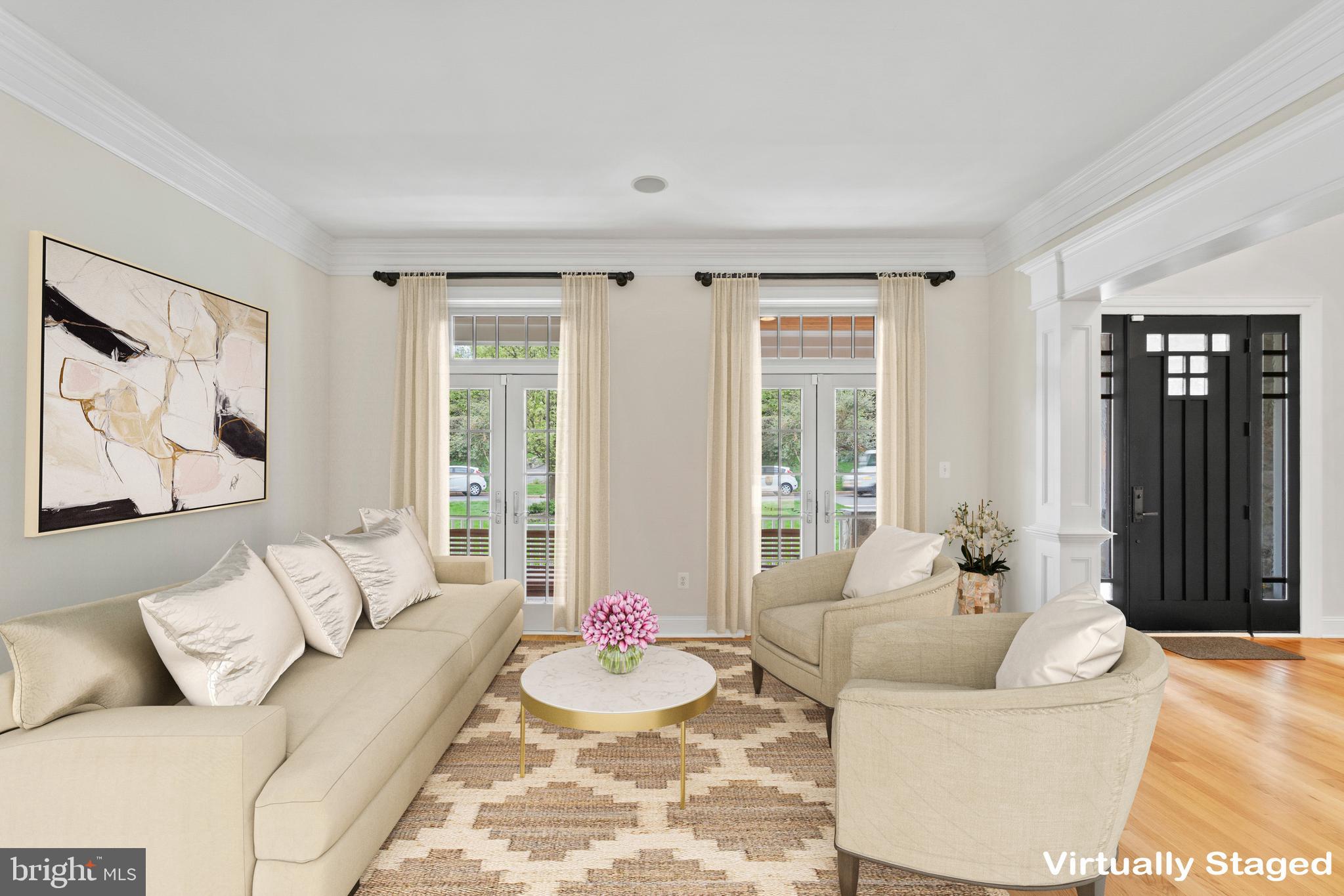 1458 Waggaman Circle McLean, VA 22101 - Photo 6 of 69 Main Level - Living Room (w/out piano)