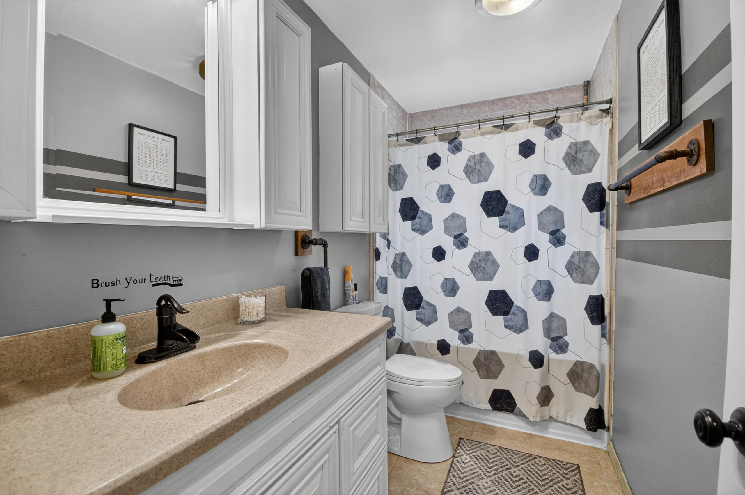 1305 Center Street Union Grove, WI 53182 - Photo 13 of 27 Full bathroom on main