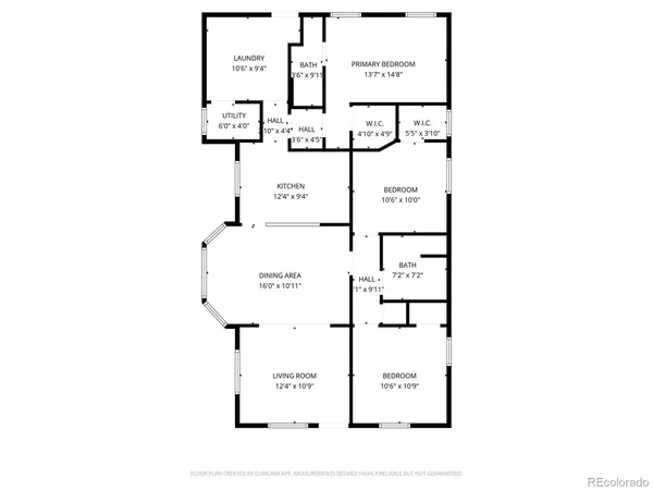 a picture of a wall with a white wall