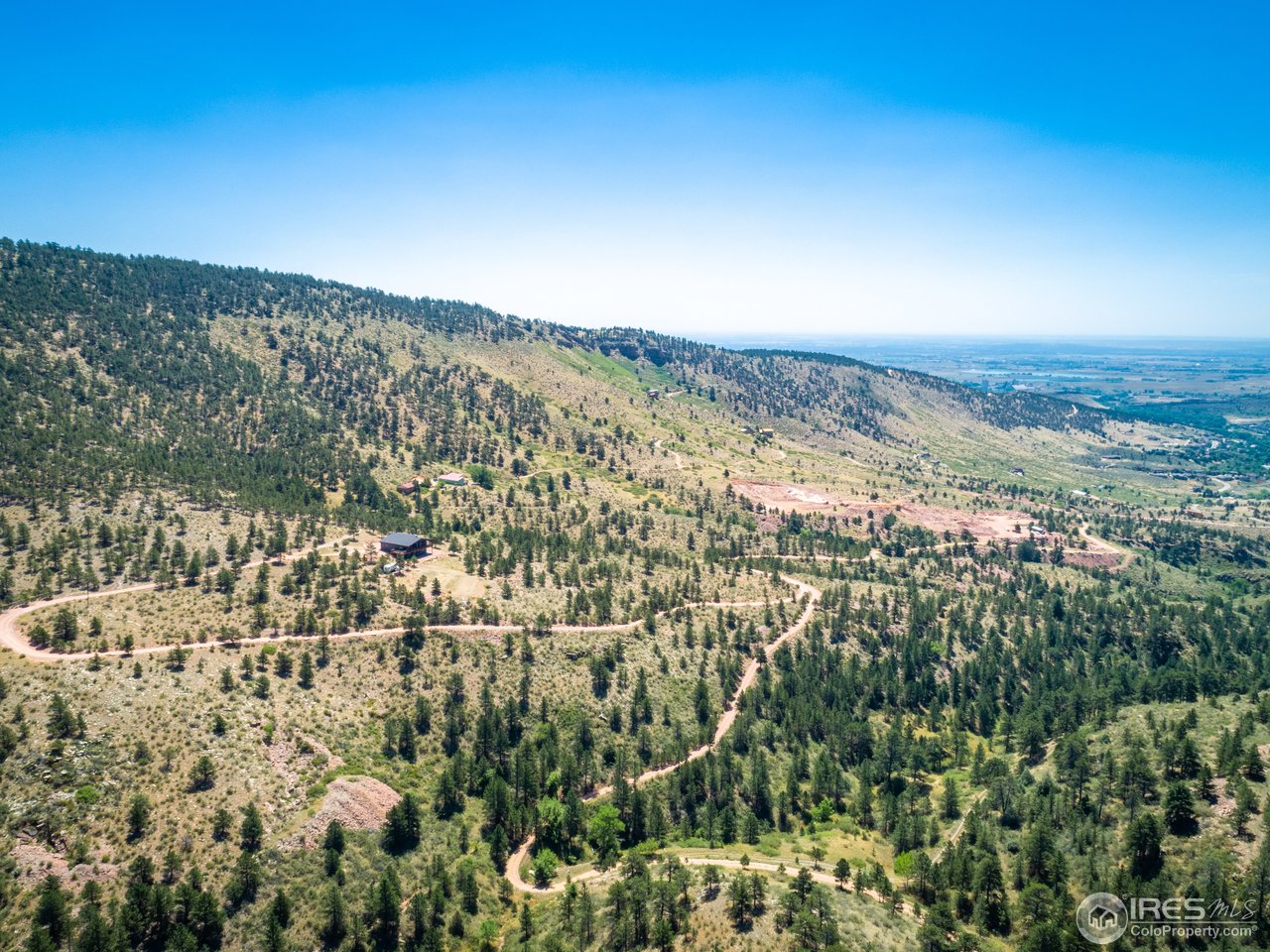 1136 Steamboat Valley Road Lyons, CO 80540 - Photo 3 of 40 Ariel View of Home/Location