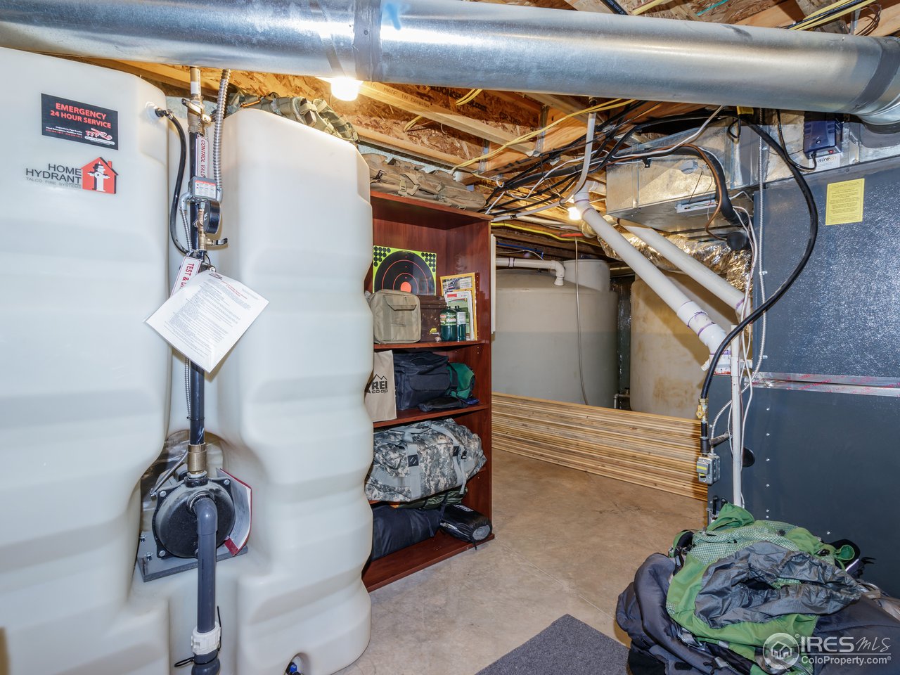 1136 Steamboat Valley Road Lyons, CO 80540 - Photo 32 of 40 Mechanical/Storage Room