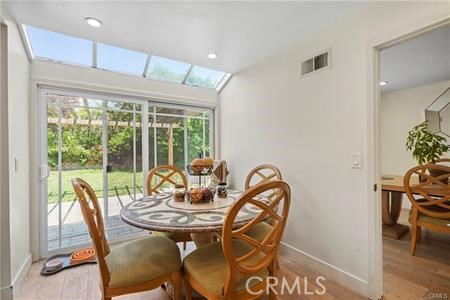 19849 Crystal Ridge Lane Porter Ranch, CA 91326 - Photo 16 of 29 a view of a dining room with furniture window and outside view