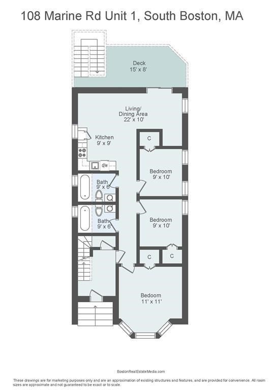 108 Marine Road, Unit 1 Boston, MA 02127 - Photo 2 of 10