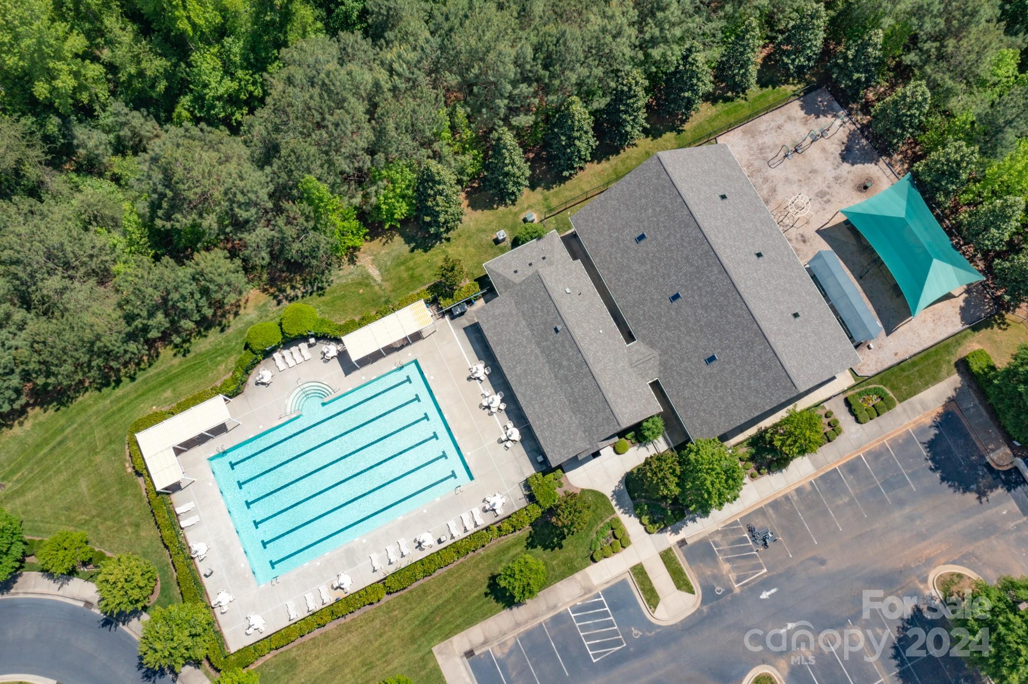 925 Treasure Court Fort Mill, SC 29708 - Photo 42 of 45 an aerial view of a house with a yard