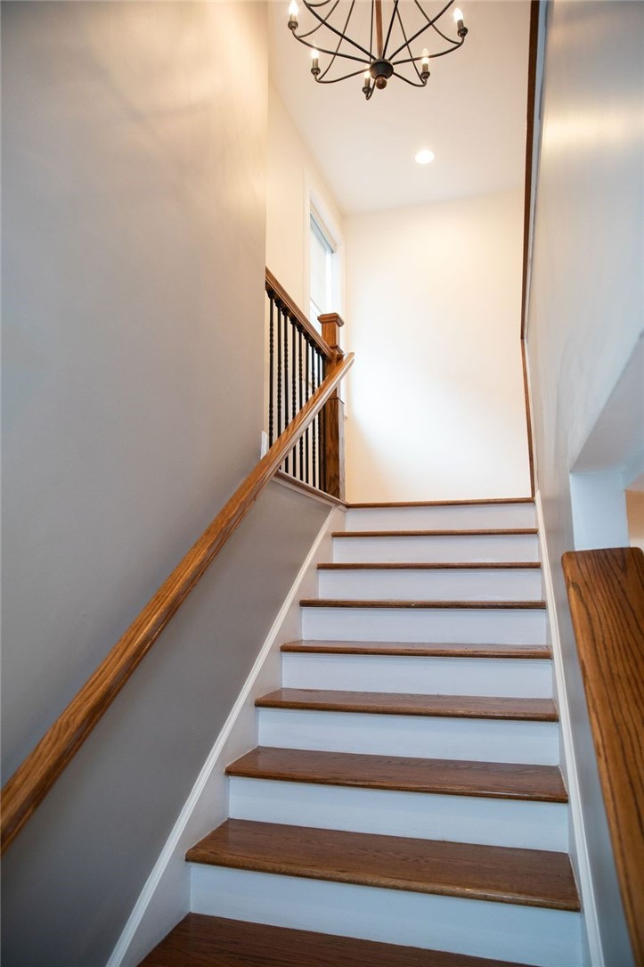 11 Nobert Street, Unit B Warren, RI 02885 - Photo 10 of 22 Stairs to 2nd floor