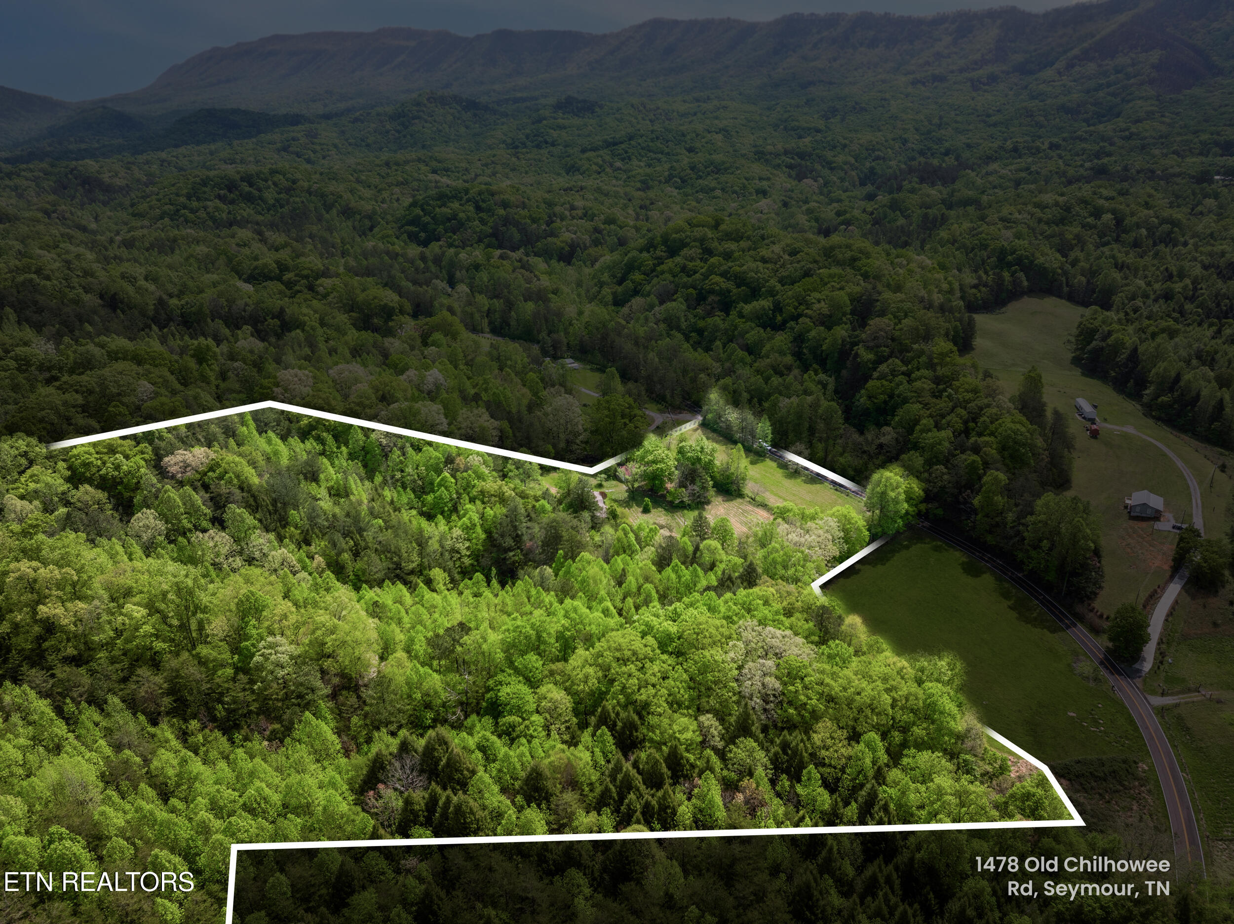 1478 Old Chilhowee Road Seymour, TN 37865 - Photo 2 of 45 4_002-property line