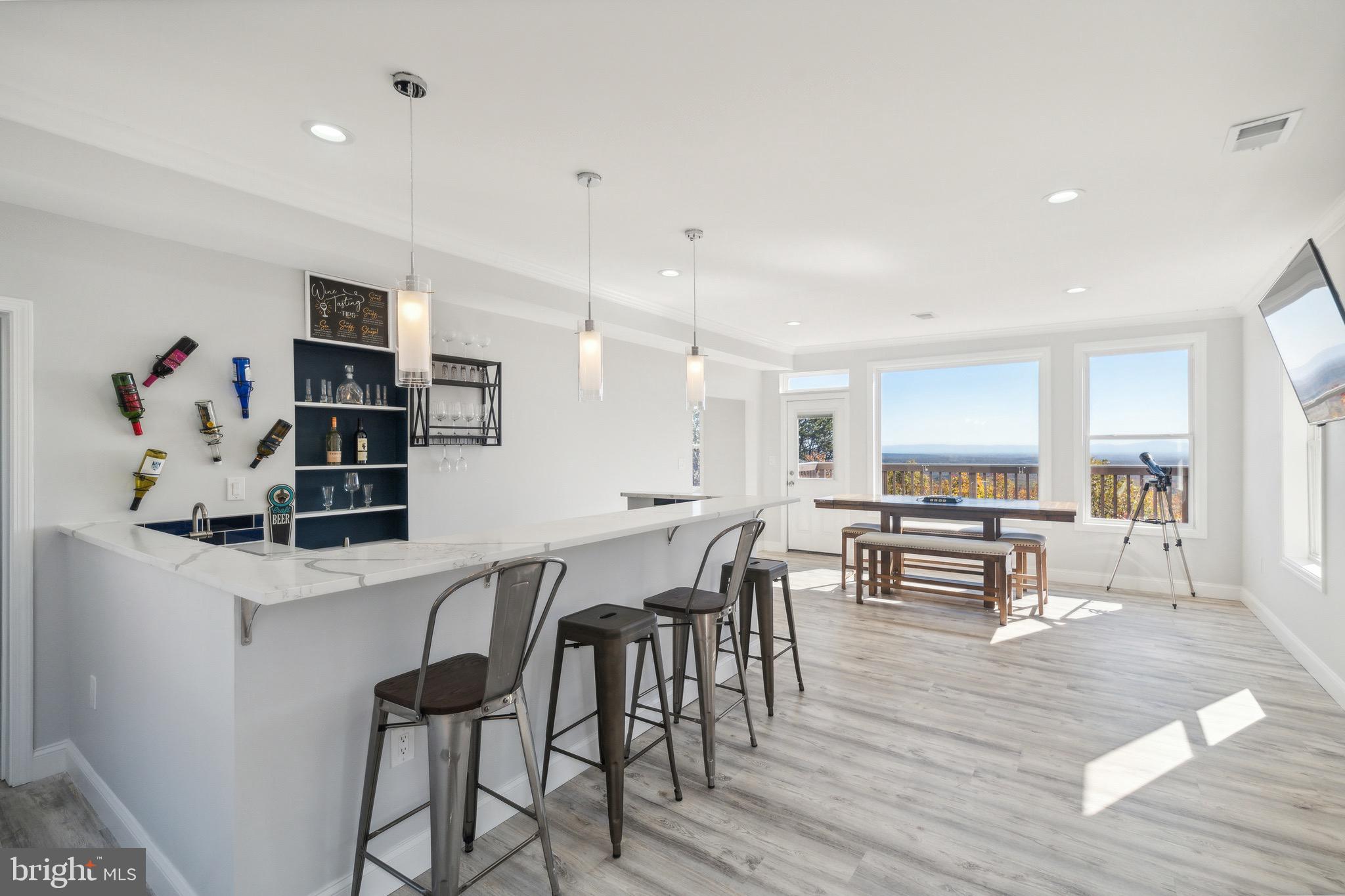 305 Elk Trail Winchester, VA 22602 - Photo 29 of 46 Top Floor Wet Bar w/ Wine Cooler