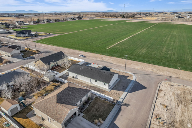 520 East 450th Street North Delta, UT 84624 - Photo 39 of 48 Aerial perspective of suburban area with a mountain backdrop