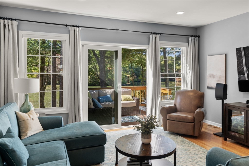 14 Iris Court, Unit 14 Canton, MA 02021 - Photo 14 of 42 a living room with furniture and a large window