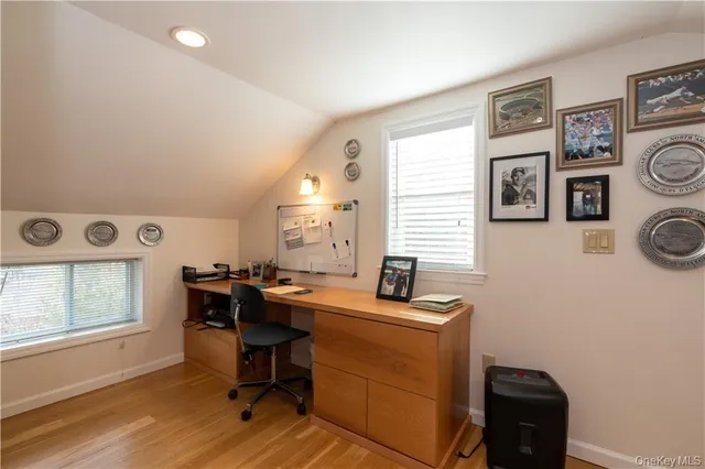 a room with furniture and window