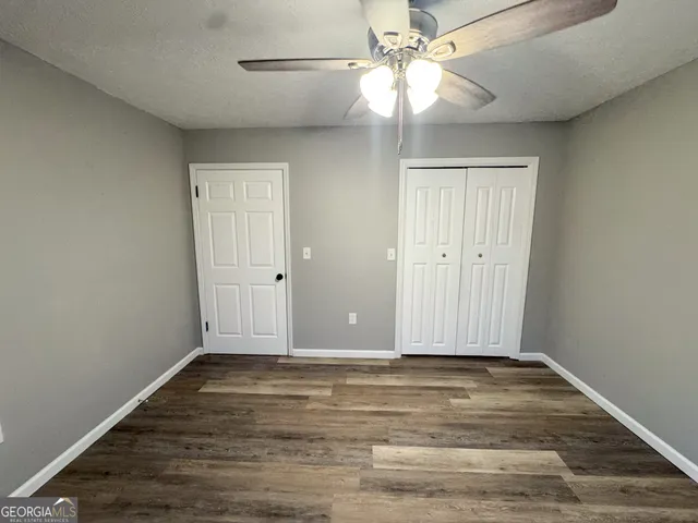wooden floor in an empty room