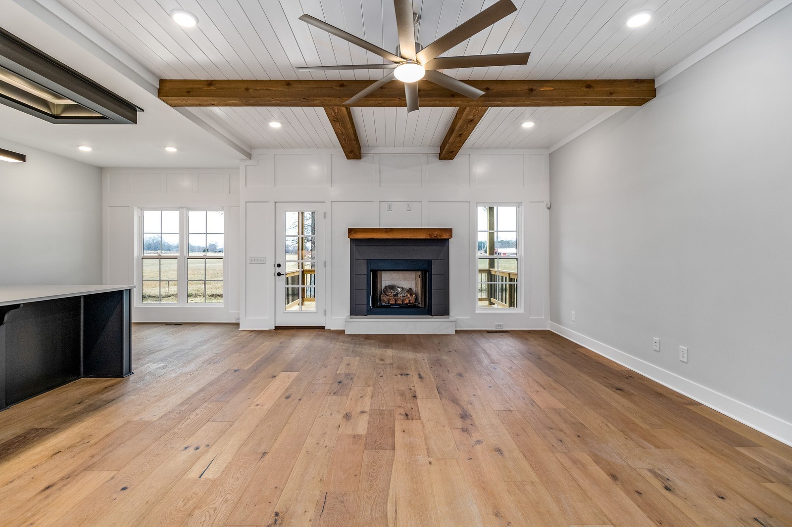 24 Port Royal Estate Adams, TN 37010 - Photo 10 of 37 a view of an empty room with wooden floor fireplace and a window
