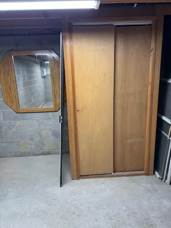 a view of a door