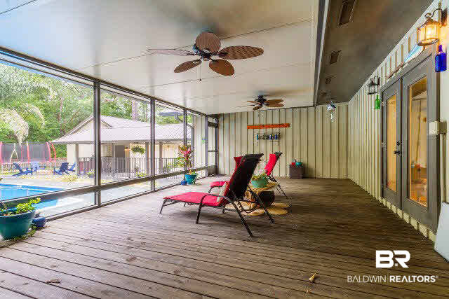 5629 Millhouse Road Gulf Shores, AL 36542 - Photo 31 of 36 Screened-In Porch